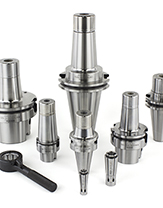 LYNDEX-NIKKEN'S VC COLLET CHUCK PROVIDES SUPERIOR ACCURACY & RIGIDITY FOR AGGRESSIVE MACHINING